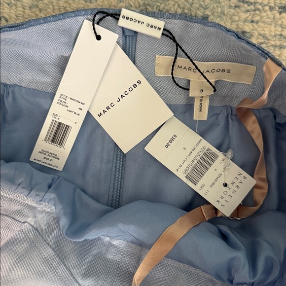 Marc Jacobs Barney’s tiered ruffle shift chambray sundress 8 NWT - Picture 4 of 8